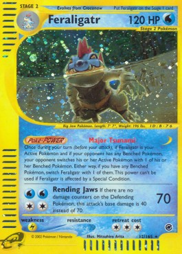 Feraligatr [Reverse Holo] Pokemon Expedition #12
