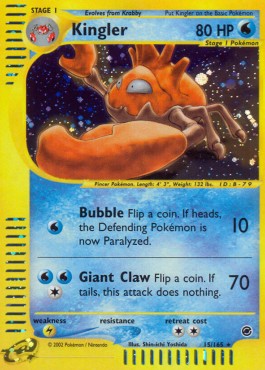 Kingler Pokemon Expedition #15