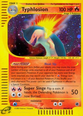Typhlosion Pokemon Expedition #28