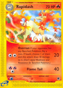Rapidash Pokemon Expedition #62