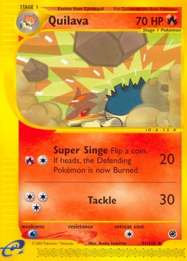 Quilava Pokemon Expedition #91