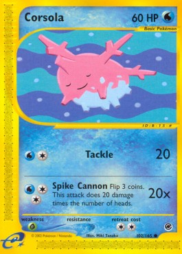 Corsola Pokemon Expedition #102