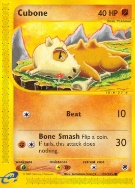 Cubone Pokemon Expedition #103