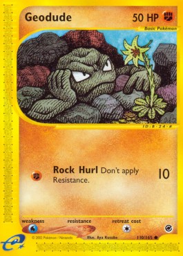 Geodude [Reverse Holo] Pokemon Expedition #110