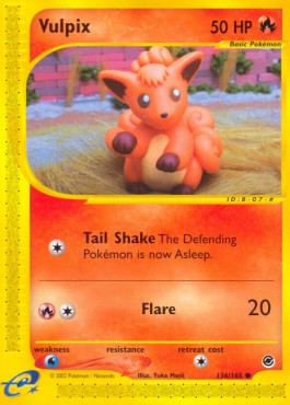 Vulpix Pokemon Expedition #136