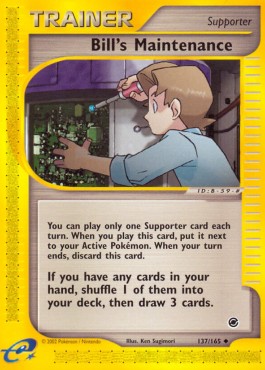 Bill's Maintenance Pokemon Expedition #137
