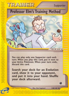 Professor Elm's Training Method Pokemon Expedition #148