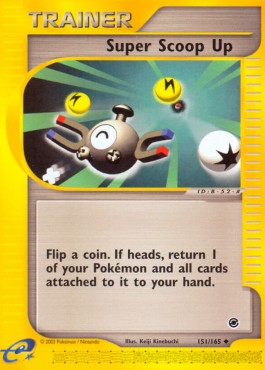Super Scoop Up [Reverse Holo] Pokemon Expedition #151
