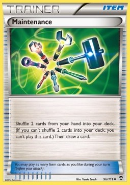 Maintenance Pokemon Furious Fists #96/111