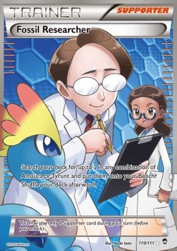 Fossil Researcher Pokemon Furious Fists #110/111