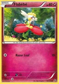 Flabebe Pokemon Flashfire #63/106
