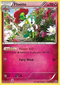 Floette Pokemon Flashfire #64/106