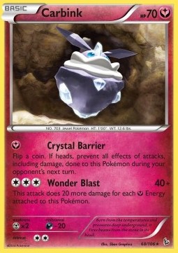 Carbink Pokemon Flashfire #68/106