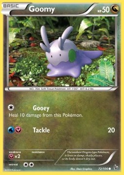 Goomy [Reverse Holo] Pokemon Flashfire #72/106