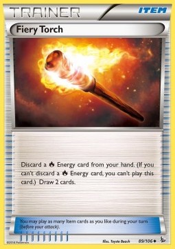 Fiery Torch Pokemon Flashfire #89/106