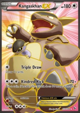 Kangaskhan EX Pokemon Flashfire #103/106