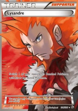 Lysandre Pokemon Flashfire #104/106