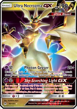Ultra Necrozma-GX Pokemon Forbidden Light #95/131
