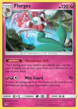 Florges Pokemon Forbidden Light #86/131