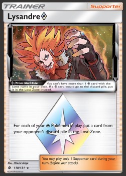 Lysandre Pokemon Forbidden Light #110/131