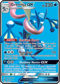 Greninja-GX Pokemon Forbidden Light #120/131