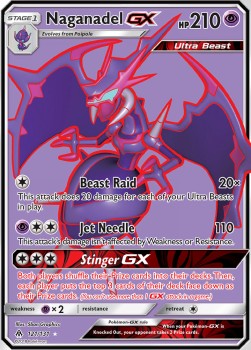 Naganadel-GX Pokemon Forbidden Light #121/131