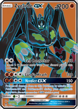 Zygarde-GX Pokemon Forbidden Light #123/131