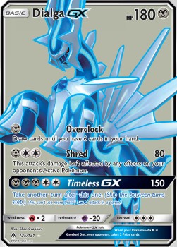 Dialga-GX Pokemon Forbidden Light #125/131