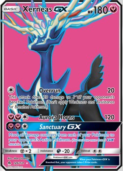 Xerneas-GX Pokemon Forbidden Light #126/131
