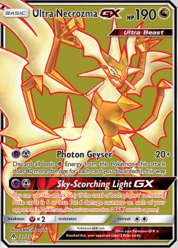 Ultra Necrozma-GX Pokemon Forbidden Light #127/131