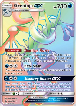 Greninja-GX Pokemon Forbidden Light #133/131