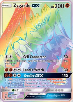 Zygarde-GX Pokemon Forbidden Light #136/131