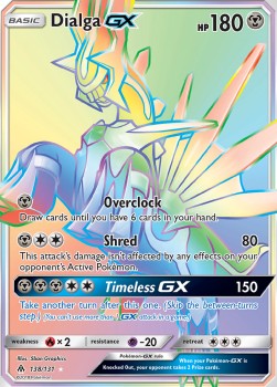 Dialga GX Pokemon Forbidden Light #138/131