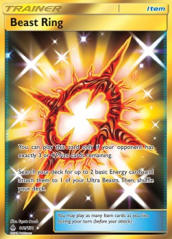 Beast Ring Pokemon Forbidden Light #141/131