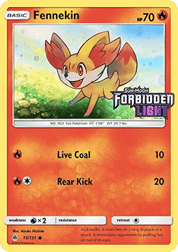 Fennekin Forbidden Light #