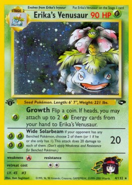 Erika's Venusaur Pokemon Gym Challenge #4/132