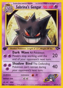 Sabrina's Gengar Pokemon Gym Challenge #29/132
