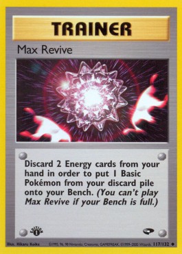 Max Revive Pokemon Gym Challenge #117/132