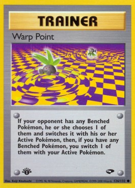 Warp Point [1st Edition] Pokemon Gym Challenge #126/132