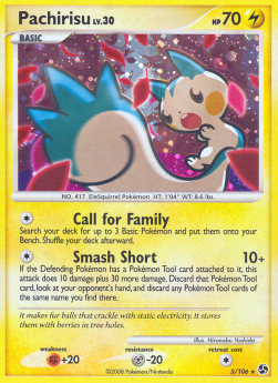Pachirisu [Reverse Holo] Pokemon Great Encounters #5/106
