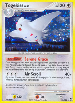 Togekiss [Reverse Holo] Pokemon Great Encounters #11/106