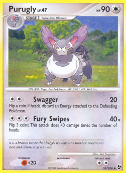 Purugly Pokemon Great Encounters #50/106