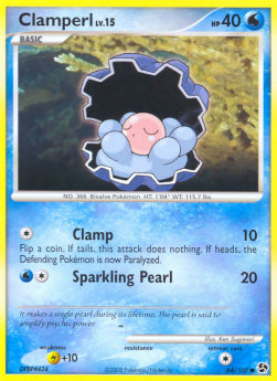 Clamperl Pokemon Great Encounters #64/106
