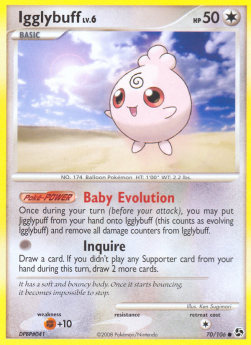 Igglybuff [Reverse Holo] Pokemon Great Encounters #70/106
