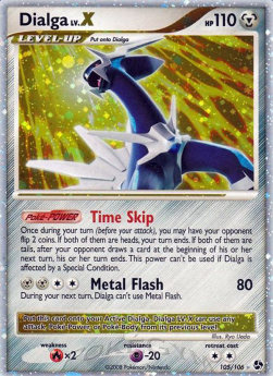 Dialga LV. X Pokemon Great Encounters #105/106
