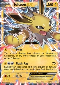 Jolteon EX Pokemon Generations #28/83
