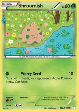 Shroomish Pokemon Generations #RC2/83