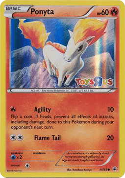 Ponyta [Reverse Holo] Pokemon Generations #14/83