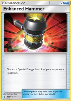 Enhanced Hammer Pokemon Guardians Rising #124/145