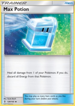 Max Potion [League] Pokemon Guardians Rising #128a/145